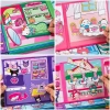 Đồ chơi sách dán nam châm Kuromi bìa cứng - Thay trang phục, khoa học, nhiều nhân vật, dùng lại 9