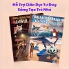 Đồ chơi sách tô màu Tung Tung Sahur – Nhân vật Tralalero, Lavacca, siêu ngộ, 29.989₫ 2