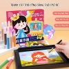 Đồ chơi sáng tạo tranh cát tập tô màu - Nhận diện màu, hình vẽ, giảm còn 144.000đ 5