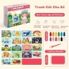 Đồ chơi sáng tạo tranh cát tập tô màu - Nhận diện màu, hình vẽ, giảm còn 144.000đ 9