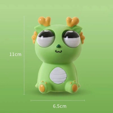 Đồ chơi Squishy rồng mắt lồi giảm stress - Bóp lòi mắt đàn hồi, giá chỉ 55.000 VND