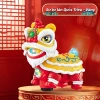 Đồ chơi Sư Tử Lân nhạc ánh sáng, bé tập bò, tránh vật cản, ABS an toàn 6