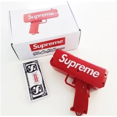 Đồ chơi súng bắn tiền Supreme Money Full Box tặng 1 xấp tiền giấy, chỉ 109.000₫