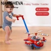 Đồ chơi tập đi NAMSHEVA – Máy bay đẩy tay, chuông tương tác, xe đẩy tháo rời cho bé