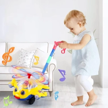 Đồ chơi tập đi NAMSHEVA – Máy bay đẩy tay, chuông tương tác, xe đẩy tháo rời cho bé 5