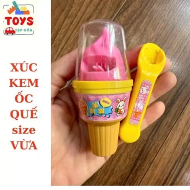 Đồ chơi thạch pudding nấu bánh dâu Tây, xóc đút ăn - Giá ưu đãi 18.999đ