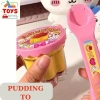 Đồ chơi thạch pudding nấu bánh dâu Tây, xóc đút ăn - Giá ưu đãi 18.999đ 9