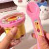 Đồ chơi thạch pudding nấu bánh dâu Tây, xóc đút ăn - Giá ưu đãi 18.999đ 10