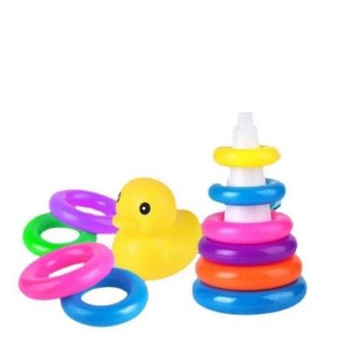 Đồ chơi tháp vịt nhiều màu sắc cho bé, phát triển trí tuệ, an toàn, giảm giá 20% chỉ 47.040 VND 5