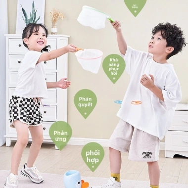 Đồ chơi thể thao trong nhà và ngoài trời cho trẻ - Cảm giác tự nhiên, luyện tập thể chất, giá chỉ 354.200₫ 3
