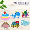 Đồ chơi thủ công tô màu - Bộ vẽ tranh gel nước tự làm, móc khóa cho bé, 50.000đ 5