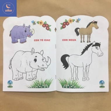 Đồ chơi tô màu CRAYON – Bút sáp hữu cơ an toàn, thân thiện bé, tập tô – 42.000₫ 7