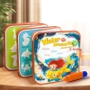 Đồ chơi tô màu nước ma thuật tự xóa 2 in 1 kèm bóc dán đa chủ đề cho bé giá 89.000đ 10
