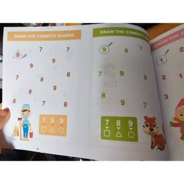 Đò chơi toán IQ KIDS 1 & 2 - Rèn tư duy toán học cho trẻ 4-6 tuổi, giảm giá chỉ 185.000 đồng, phát triển trí tuệ và tăng cường logic 7