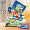Đồ chơi tranh cát tô màu công chúa và khủng long 54 chủ đề 36 lọ cát an toàn không độc hại bé 143.996 VND 5