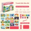Đồ chơi tranh cát trẻ tập tô màu đa màu, dễ thương, kích thích sáng tạo – Giá ưu đãi 144k 7