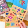 Đồ chơi tranh dán nam châm Sprunki cỡ lớn cho bé, sticker và sách dán nhân vật hoạt hình, giá ưu đãi 34.999 8