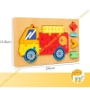 Đồ Chơi Tranh Ghép Hình Gỗ Nổi 3D Đa Dạng Mẫu - Học Vừa Chơi, Giá Đãi 30.000 VND 3