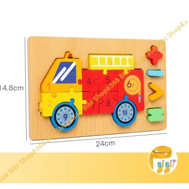 Đồ Chơi Tranh Ghép Hình Gỗ Nổi 3D Đa Dạng Mẫu - Học Vừa Chơi, Giá Đãi 30.000 VND 3 Đồ Chơi Tranh Ghép Hình Gỗ Nổi 3D Đa Dạng Mẫu - Học Vừa Chơi, Giá Đãi 30.000 VND 3