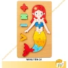 Đồ Chơi Tranh Ghép Hình Gỗ Nổi 3D Đa Dạng Mẫu - Học Vừa Chơi, Giá Đãi 30.000 VND 10