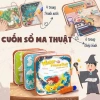 Đồ chơi tranh tô màu nước ma thuật, học liệu bóc dán, bộ vẽ nhiều chủ đề cho bé 68.000₫ 8