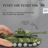 Đồ chơi trẻ em xe tăng robot tự động, chạy bánh đà, bọc thép - Giá 90.199₫ 8