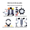Đồ chơi treo nôi cho bé có chuông + con vật nhồi bông size to, an toàn tuyệt đối, giảm giá 159.000₫ 7