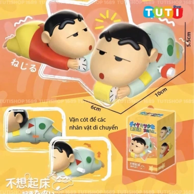 Đồ chơi vặn cót Shinosuke Capybara và Gấu Trúc Dễ thương, giáo dục cho bé, giá 35.000₫