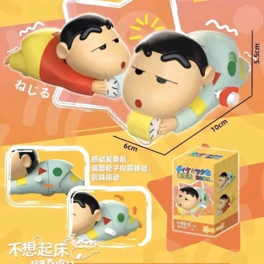 Đồ chơi vặn cót Shinosuke Capybara và Gấu Trúc Dễ thương, giáo dục cho bé, giá 35.000₫