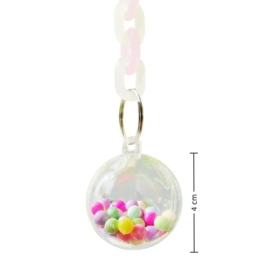 Đồ chơi vẹt bóng treo không cắn phá lồng - TPE an toàn, mài mỏ giảm chán cho lovebird, giảm 20% 7