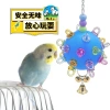 Đồ chơi vẹt chống chán quả cầu không gian mài mỏ chuẩn thực phẩm - vẹt xanh cockatiel macaw - giảm còn 206.478₫ 4