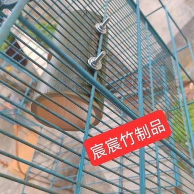 Đồ chơi vẹt hamster Ống chui tre tự nhiên - Giảm stress, gặm an toàn, chống buồn chán