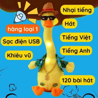 Đồ chơi vịt nhại giọng cho bé: Tiếng vịt siêu dễ thương, giá chỉ 115k 9
