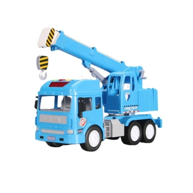 Đồ chơi xe cần cẩu bánh đà xoay 360 độ, xe công trình, bồn có đèn nhạc, giảm giá 174.199₫