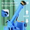 Đồ chơi xe cần cẩu bánh đà xoay 360 độ, xe công trình, bồn có đèn nhạc, giảm giá 174.199₫ 8