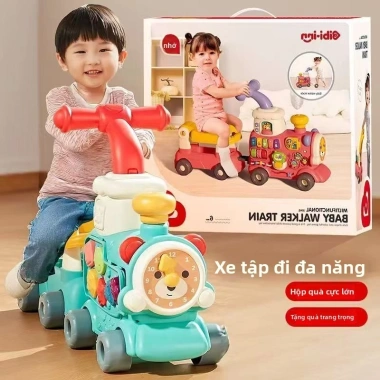 Đồ chơi xe lửa đa chức năng 6‑12 tháng – Tập đi, chống chân vòng, quà tặng giáo dục 2 Đồ chơi xe lửa đa chức năng 6‑12 tháng – Tập đi, chống chân vòng, quà tặng giáo dục 2