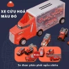 Đồ chơi xe tải 4in1: cảnh sát, cứu hỏa, kỹ thuật, quân sự - Giá chỉ 71.539₫ 3