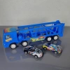Đồ chơi xe tải chở 2 ô tô cho bé, vui chơi sáng tạo, an toàn, giá 45.000 VND 7