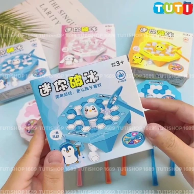Đồ chơi xếp hình Chim Cánh Cụt Phá Băng - Đập tường, tháo lắp tương tác, giải trí 24.500 VND