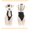 Đồ Cosplay Hầu Gái Nơ Cổ Bodysuit Buộc Dây Hông Sexy - Giá Ưu Đãi 119k 5