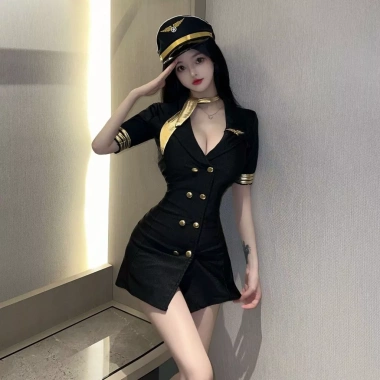Đồ Cosplay Tiếp Viên Hàng Không Sexy - Gợi Cảm, Nóng Bỏng, Giá Ưu Đãi 338.000₫ 9 Đồ Cosplay Tiếp Viên Hàng Không Sexy - Gợi Cảm, Nóng Bỏng, Giá Ưu Đãi 338.000₫ 9