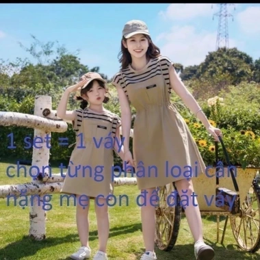 Đồ đôi mẹ con BERNIER Hàn Quốc 10-37kg/40-80kg - cặp, giảm 21% chỉ 79.210 VND 10