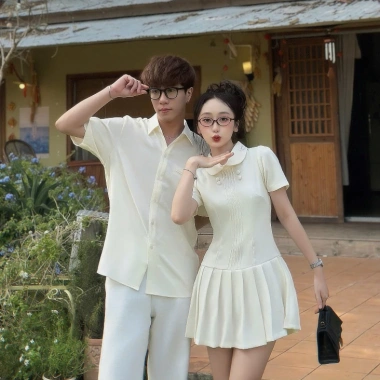 Đồ đôi nam nữ Couple Store thiết kế cao cấp - Hình chụp thật Valentine, giảm còn 99.000₫