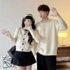 Đồ đôi nam nữ Hàn Quốc mùa thu đông dài tay màu be VIVA V260 - Giá chỉ 430.000 VND