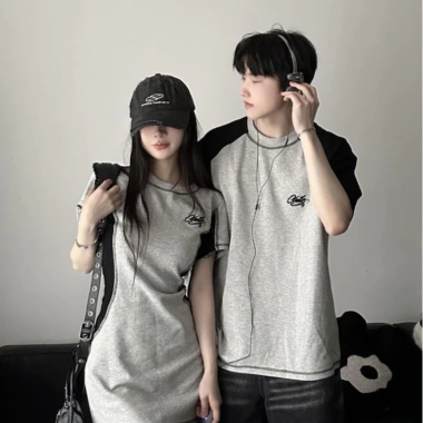 Đồ đôi set couple áo nam đầm nữ tay ngắn chữ A màu ghi xám phối đen HAPPYLOVE G171 Giá ưu đãi 305.000 VND 8 Đồ đôi set couple áo nam đầm nữ tay ngắn chữ A màu ghi xám phối đen HAPPYLOVE G171 Giá ưu đãi 305.000 VND 8