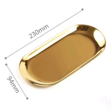 Đồ Dùng Spa Inox Mạ Vàng Sang Trọng - Khay Hạt Đậu, Hũ Inox Giá Ưu Đãi 27,200₫