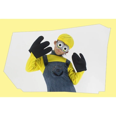 Đồ Hóa Trang Minion Halloween Không Kèm Kính - Trang Phục Cosplay Cho Bé và Người Lớn Giá 65.000₫