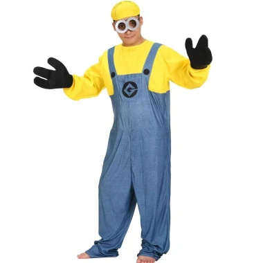 Đồ Hóa Trang Minion Halloween Không Kèm Kính - Trang Phục Cosplay Cho Bé và Người Lớn Giá 65.000₫