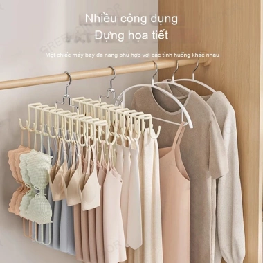 Đồ lót áo lưu trữ hiện vật: Móc treo đa chức năng di động, giá ưu đãi 63.500đ 6
