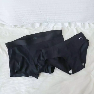 Đồ Lót Cặp Đôi Ice Silk Nhật Bản Ngọt Ngào – Bộ Nữ + Boxer Nam, Giá 210.167₫